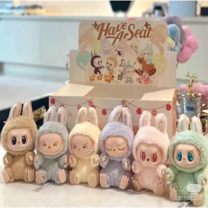 🔑 Porte-clé Monstre Kawaii Labubu Macaron – Série Surprise par LABUBU OFFICIALS