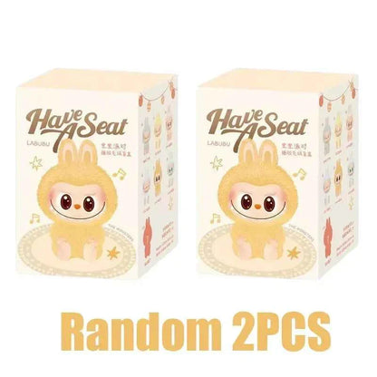🎉 Porte-clé Labubu Monstre Kawaii - Série Have A Seat