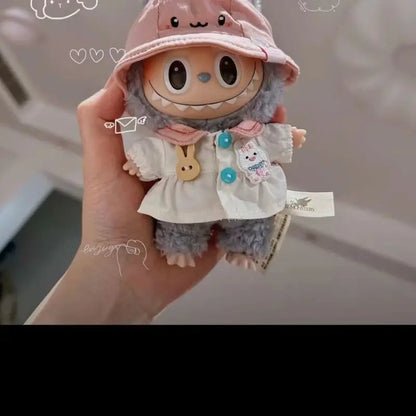 👗 Vêtements Mini Poupée 17cm Labubu – Élégance, Jeu &amp; Imagination