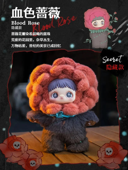 🌲 Peluche Kawaii Maymei V2 – Série Dark Forest | Décor de Bureau Mystérieux