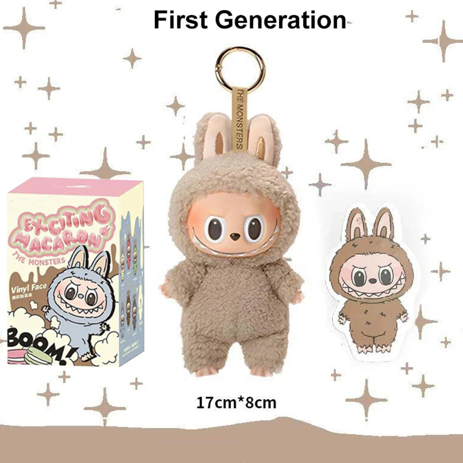 🧸 Figurine Labubu Enamel 17 cm – Monstre Kawaii &amp; Déco Pop