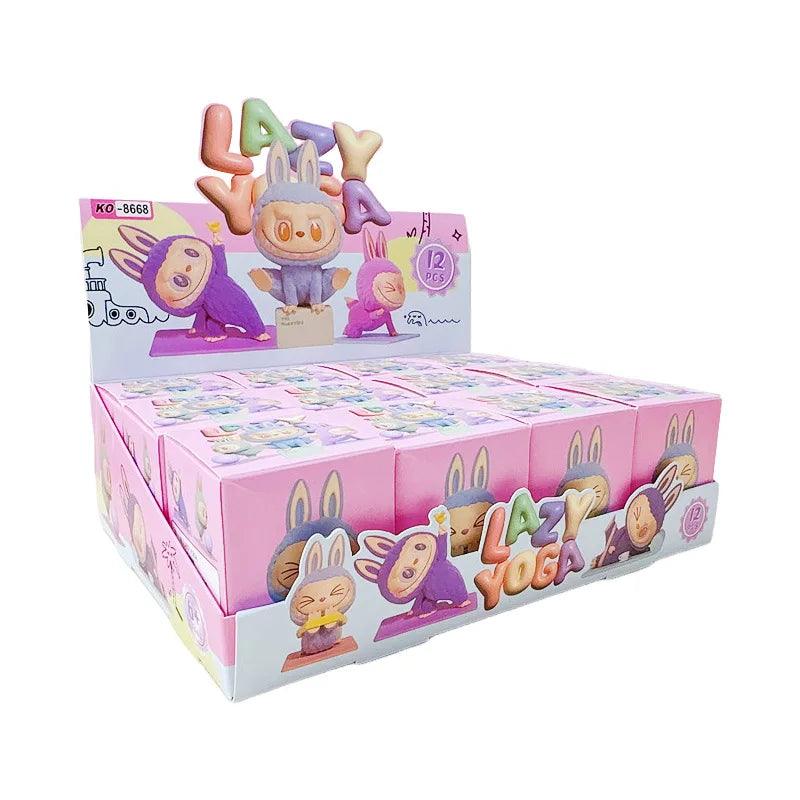 🎁 12 Figurines Mini Anime Labubu – Un Univers Magique à Collectionner !