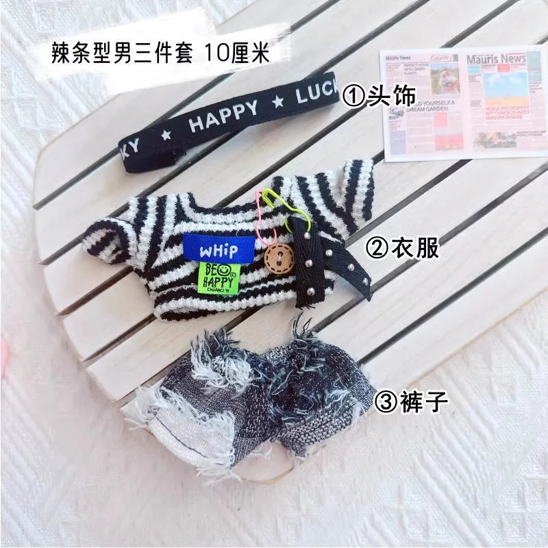 👗🎤 Vêtements Labubu 17cm – Mode Kpop pour Petits Stylistes !