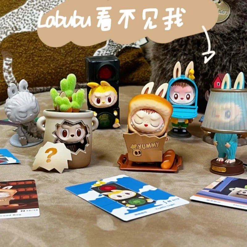 🎁 Labubu Monstres – Série Presque Cachée | Boîte Surprise Kawaii (12 Modèles Uniques)
