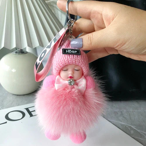 🧸Labubu Flocon Élégant – Charme Doux & Signature Unique