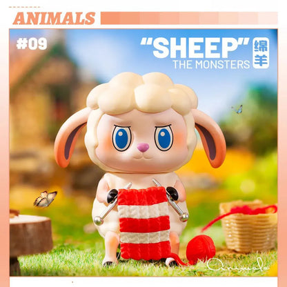🌈 Figurines Kawaii Labubu – Boîte Mystère Animaux