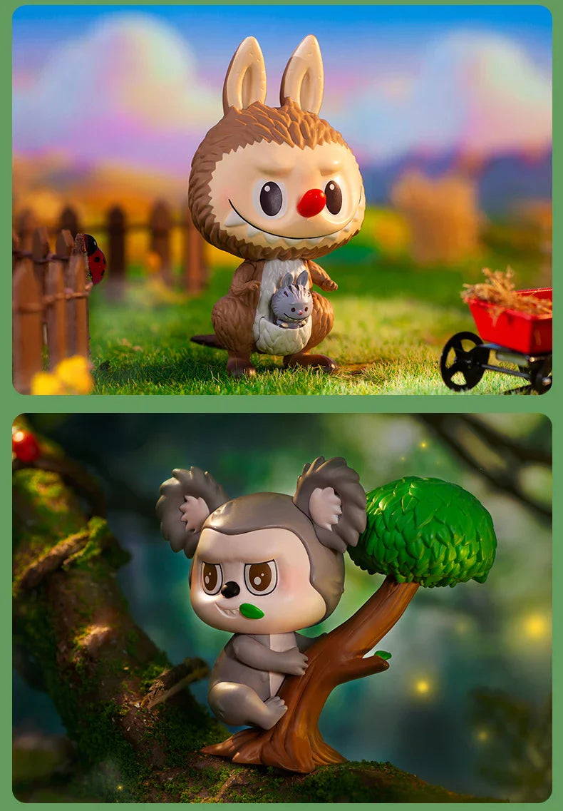 🦊 Labubu Monstre Animaux – Figurine Décorative &amp; Cadeau Surprise