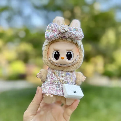 🌸 Ensemble Camellia pour Poupée Labubu 17 cm – Élégance, Style &amp; Imagination