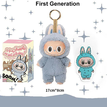 🧸 Figurine Labubu Enamel 17 cm – Monstre Kawaii &amp; Déco Pop