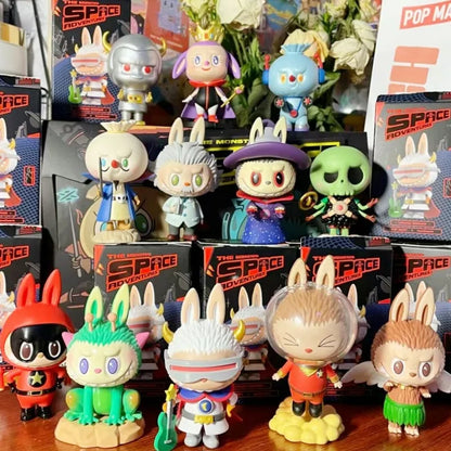 🚀 Labubu – Capitaine des Monstres de l’Espace – Figurine Anime POP MART