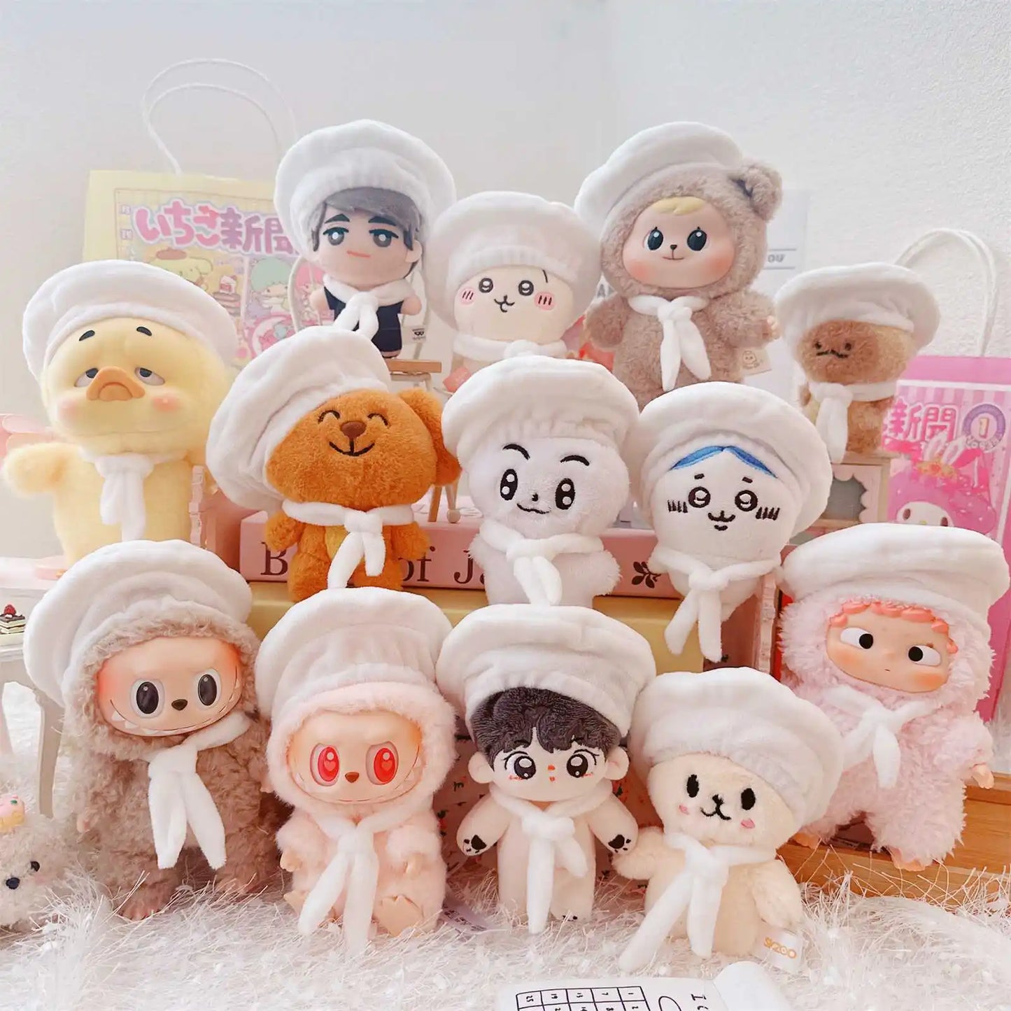 👗🎤 Vêtements Labubu 17cm – Mode Kpop pour Petits Stylistes !