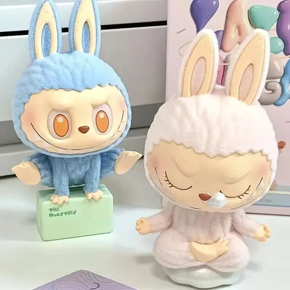 🧘 Figurine Labubu Lazy Yoga – Boîte Surprise Kawaii