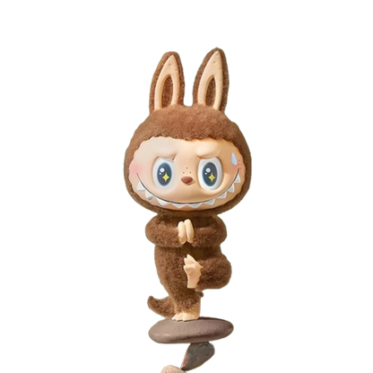 🧘♂️ Pop Mart Labubu – Figurine "Yoga Lazy