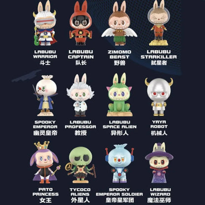 🚀 Labubu – Capitaine des Monstres de l’Espace – Figurine Anime POP MART
