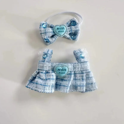 🌟 Accessoires Vêtements Mini Poupée LABUBU 17 cm – Édition K-Pop Style EXO