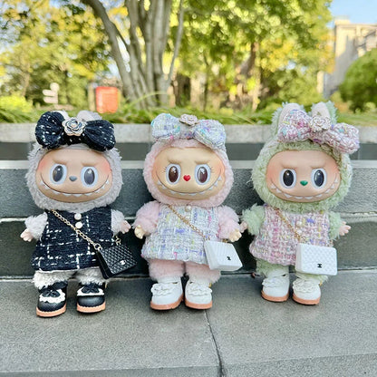 🌸 Ensemble Camellia pour Poupée Labubu 17 cm – Élégance, Style &amp; Imagination