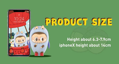 🦊 Labubu Monstre Animaux – Figurine Décorative &amp; Cadeau Surprise