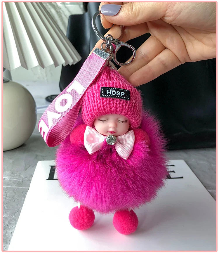 🧸Labubu Flocon Élégant – Charme Doux & Signature Unique