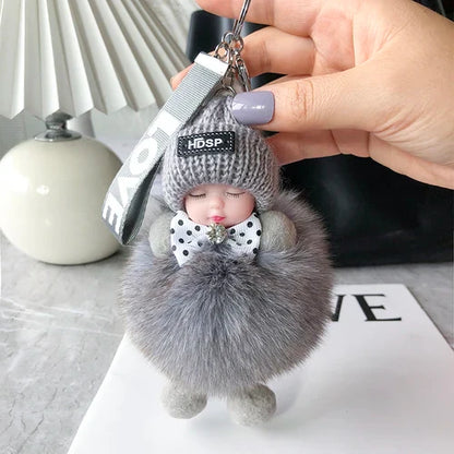 🧸Labubu Flocon Élégant – Charme Doux & Signature Unique