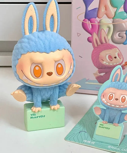 🧘 Figurine Labubu Lazy Yoga – Boîte Surprise Kawaii