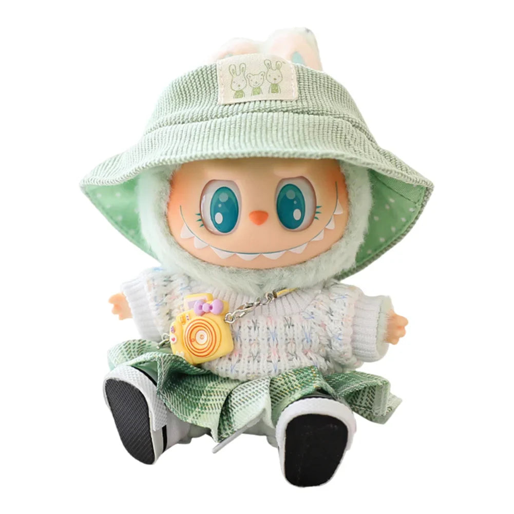🎀Vêtements Labubu 17cm – Ensemble Kawaii pour Labubu 🎀