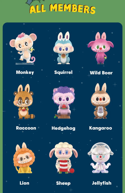 🦊 Labubu Monstre Animaux – Figurine Décorative &amp; Cadeau Surprise