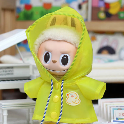 ☔ Ensemble Accessoires de Pluie Mini Doll'S – Pour Poupées Labubu 15-17 cm