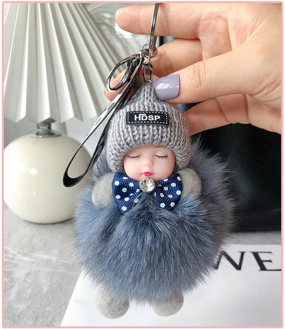 🧸Labubu Flocon Élégant – Charme Doux & Signature Unique