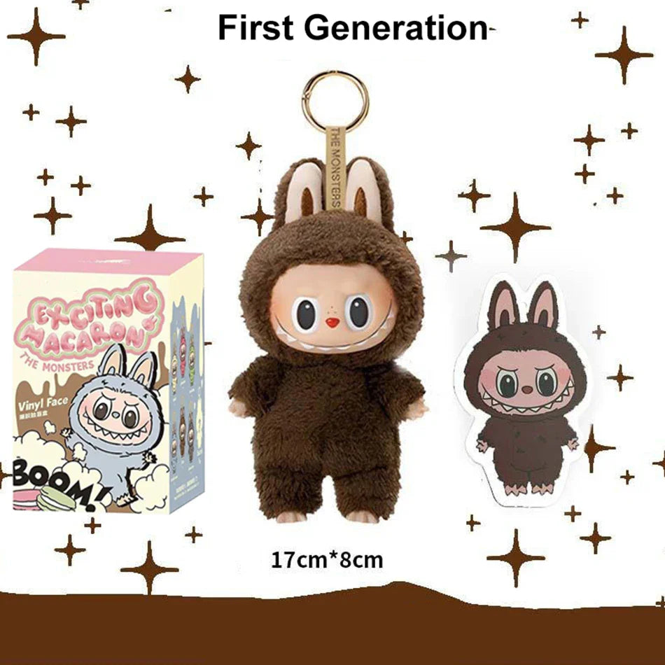 🧸 Figurine Labubu Enamel 17 cm – Monstre Kawaii &amp; Déco Pop
