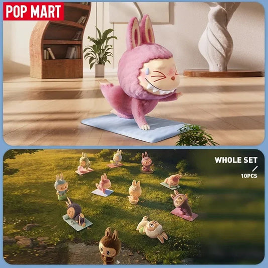 🧘♀️ LABUBU The Monsters – Série Yoga Paresseux
