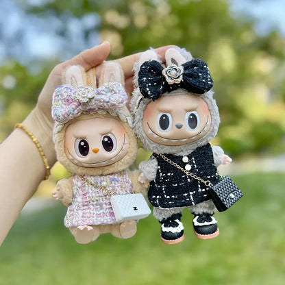 🌸 Ensemble Camellia pour Poupée Labubu 17 cm – Élégance, Style &amp; Imagination