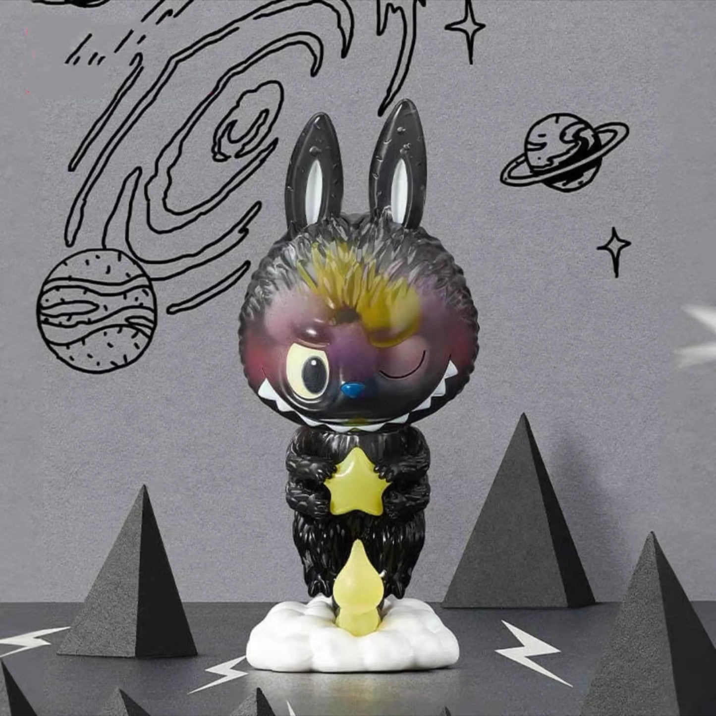 🌌 Labubu – Figurines d'Action | Série Constellation des Monstres (9 cm)