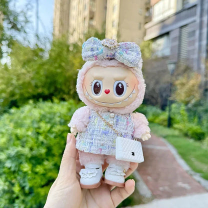 🌸 Ensemble Camellia pour Poupée Labubu 17 cm – Élégance, Style &amp; Imagination