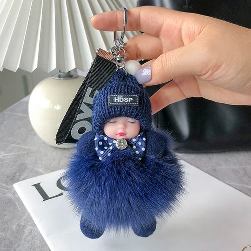 🧸Labubu Flocon Élégant – Charme Doux & Signature Unique