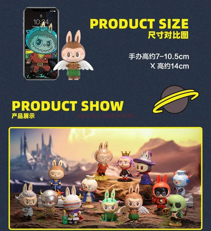 🚀 Labubu – Capitaine des Monstres de l’Espace – Figurine Anime POP MART