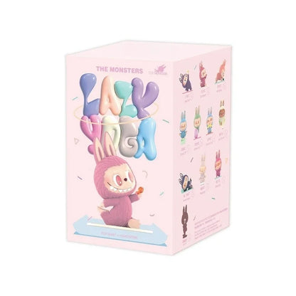 🧘 Figurine Labubu Lazy Yoga – Boîte Surprise Kawaii