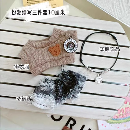 👗🎤 Vêtements Labubu 17cm – Mode Kpop pour Petits Stylistes !