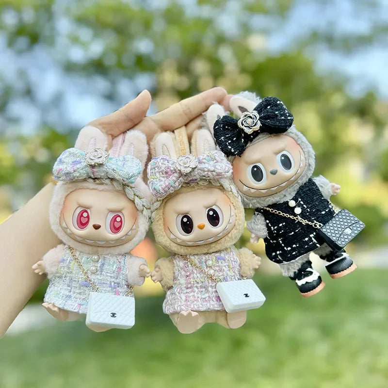 🌸 Ensemble Camellia pour Poupée Labubu 17 cm – Élégance, Style &amp; Imagination