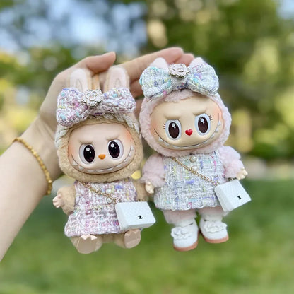 🌸 Ensemble Camellia pour Poupée Labubu 17 cm – Élégance, Style &amp; Imagination