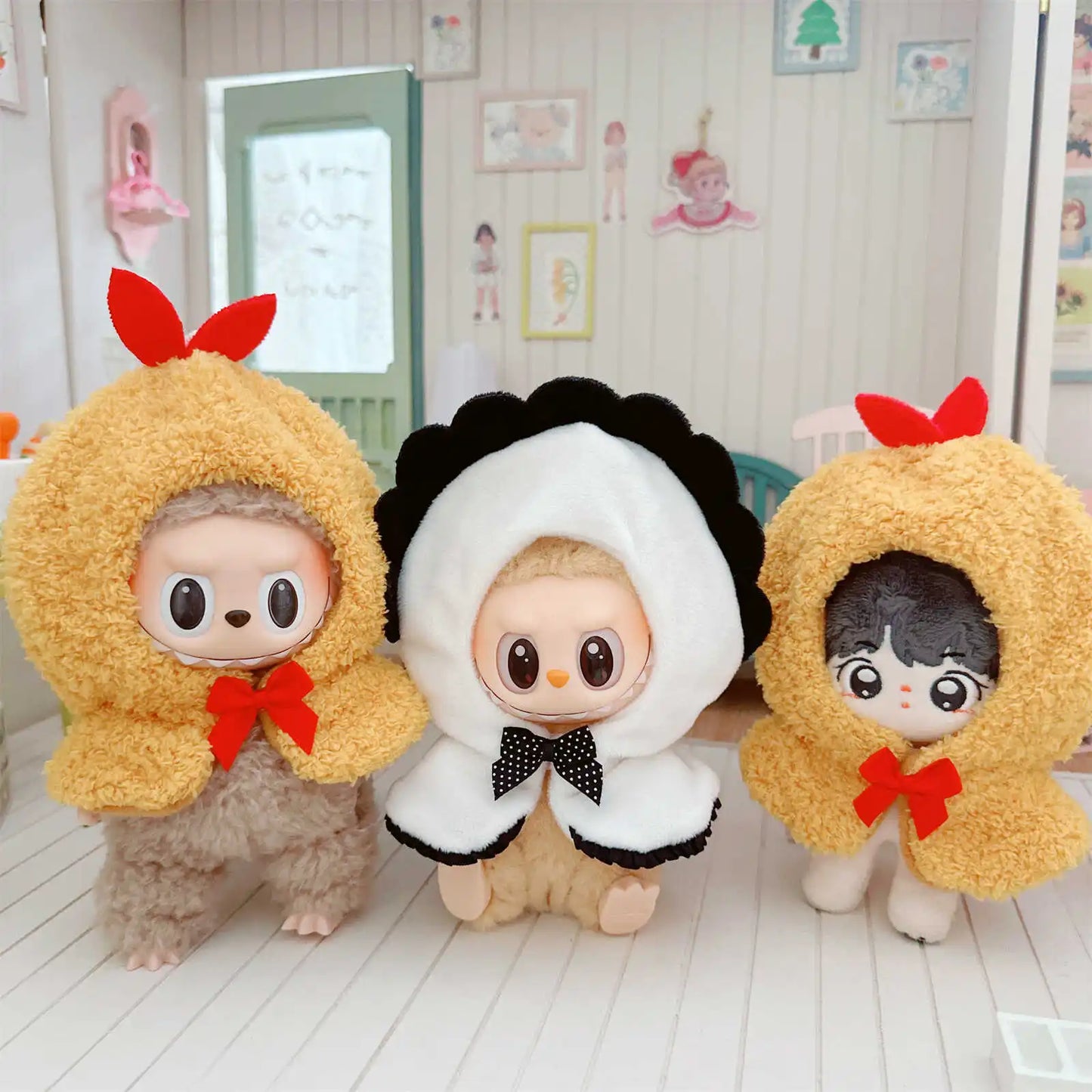 👗🎤 Vêtements Labubu 17cm – Mode Kpop pour Petits Stylistes !