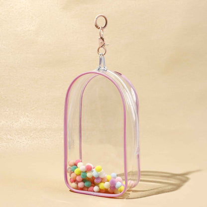 🎒 Labubu Sac Jardin Secret – Le Cocon Transparent pour Vos Compagnons de Cœur